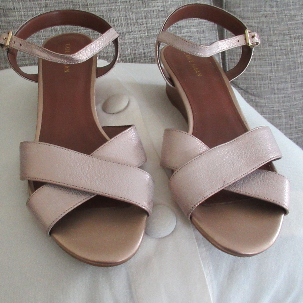 Cole Haan Rose Gold Sandal